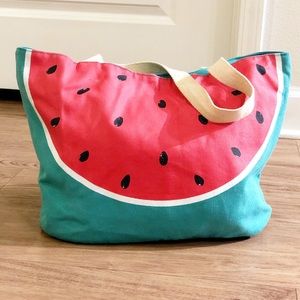 ASOS summer watermelon beach bag